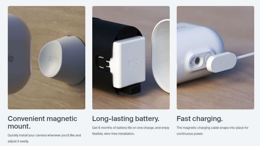 Arlo-pro-4-spotlight-camera battery